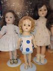 effanbee composition dolls Lot Of 3! Ideal Beautiful Clothing 18in Tallest