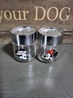 Vintage WALT DISNEY Production MICKEY and MINNIE 3 inch Salt and Pepper Shakers