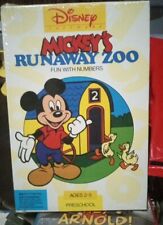 MICKEY'S RUNAWAY ZOO by Disney Software - Vintage PC 5.25