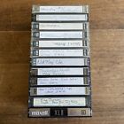 LOT OF 12 USED CASSETTE TAPES MAXELL MX-90 SONY METAL-SR Type IV & XLII + MORE