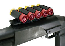 Remington 870 shell holder single rail mount 12 ga home defense tactical black
