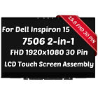 New for Dell Inspiron 15 7506 2-in-1 P97F P97F005 FHD LCD Touch Screen Assembly
