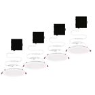 Commercial Electric Ultra Slim 6in Dimmable LED Recessed Light Kit (4-Pack)