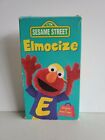 Sesame Street Elmo Elmocize VHS Video Tape VTG Kids Exercise