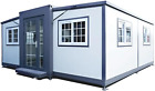 Prefabricated Tiny Home 13X20 Mobile Expandable Plastic Prefab House / Restroom