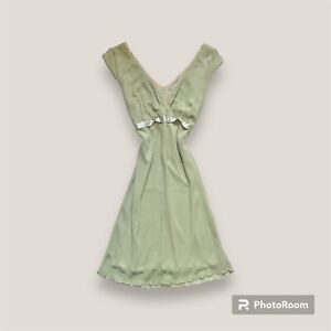 🍸👛 Vintage y2k polkadot babydoll pin up dress Size Medium