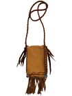Native American Cross Body Handmade Genuine Leather Western Women Bag Fringe