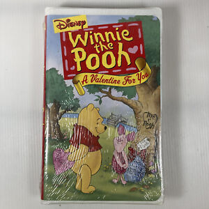 Winnie the Pooh - A Valentine for You (VHS, 2001, Clam Shell) Sealed