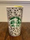 Starbucks Rodarte Travel Mug Ceramic Pixel Tumbler Cup 12oz with Lid 2012