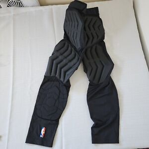 NWT Adidas Techfit Pants Basketball Black Padded LT Large Tall