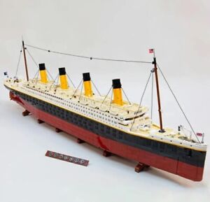 Titanic Blocks Vehicle LEGO Interchangeable 9090 Piece