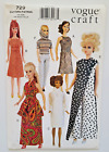 Vogue Craft Sewing Pattern 729 Doll Clothes 11 1/2