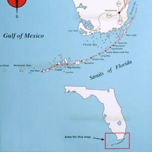 Top Spot N-210 South Florida Offshore Fishing Map