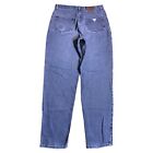 Vtg 90s Guess Jeans Mens Tag 34x34 Denim Triangle 44075 High Rise Tapered USA