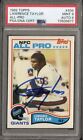 1982 Topps Lawrence Taylor All Pro Signed Auto PSA 9 Mint / 9 #434 RC HOF