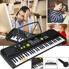61 Keys Piano Electric Digital Keyboard Portable Head/Microphone Kids Toys Study