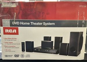 RCA DVD Home Theater System 120 watts RTD396 Dolby Digital 5.1 surround sound
