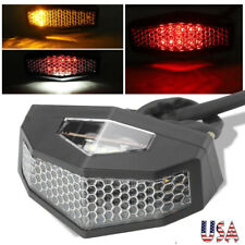 Motorcycle LED Turn Signal Brake Stop Integrated Lights License Plate Tail Light
