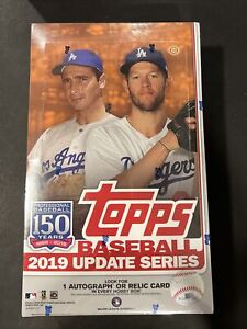 2019 Topps Update Series Baseball Hobby Box