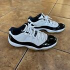 Nike Mens Air Jordan 11 Low 528895-153 White Basketball Shoes Sneakers Size 11