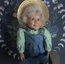 Dear Aunt Polly Doll Rare Vintage Collectors Doll Granny Cute Vinyl 18”