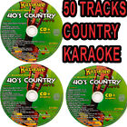 Chartbuster Karaoke CDG 40's COUNTRY Vol-5082-New In white Sleeves,Divorce Me++