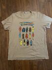 King Gizzard and the Lizard Wizard Action Figure Tour Tshirt Size L RARE