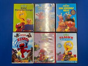Six Sesame Street DVD's - Great Condition