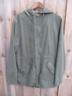 Alpha Industries military army green fishtail hood parka coat Large