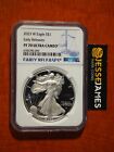 2023 W PROOF SILVER EAGLE NGC PF70 ULTRA CAMEO EARLY RELEASES BLUE LABEL