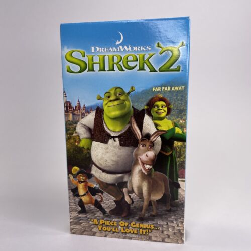 Shrek 2 (VHS, 2004) Mike Myers, Eddie Murphy, Cameron Diaz, John Cleese