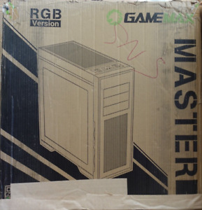 Gamemax Master M905-RGB USB3.0 E-ATX Full Tower Gaming Computer Case, Black