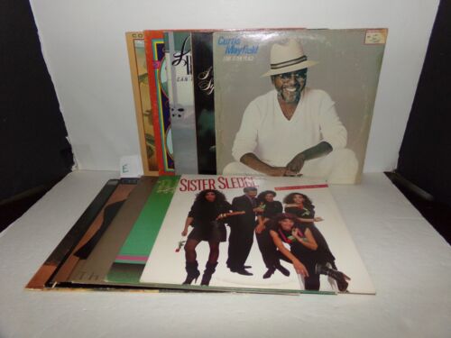 Funk / Soul Lot Of 10 - 33 RPM Albums