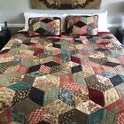 Pottery Barn King Size Quilt  With 2 Standard Pillow Shams