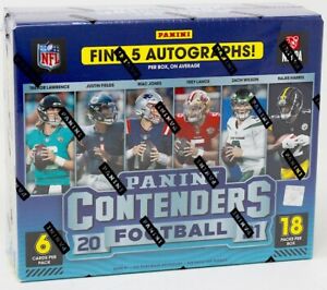 2021 PANINI CONTENDERS FOOTBALL HOBBY 12 BOX CASE BLOWOUT CARDS