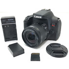 Canon EOS Rebel T8i 24.1MP DSLR 4K EF-S 18-55mm IS STM Zoom Lens Digital Camera