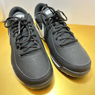 Nike Lunar Mvp Pregame Baseball Shoes Men's 11.5 Black Low Top Breathable New