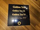 Arcade1Up Golden Tee Front Logo Panel Decal Plate Part I OEM Replacement
