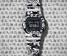 Casio G-SHOCK DW5600GU-7 Men's Ltd Origin G-Universe Character White Print Watch