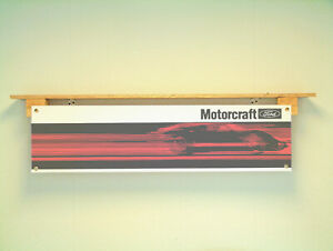 Motorcraft Ford Banner retro classic car show GT40 pvc Wall display sign