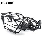 FLYXM Metal Steel Chassis Roll Cage Frame Body for 1/10 TRX4 RC Rock Crawler