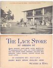 CUBA - BEAUTIFUL ADVERTISING CARD - HAVANA COUNTRY CLUB SCENE - THE LACE STORE