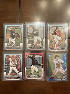 2022/23 Bowman Numbered Card Lot (6)