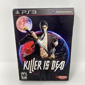 KILLER IS DEAD LIMITED EDITION (SONY PLAYSTATION 3, 2013) PS3 COMPLETE CIB *READ