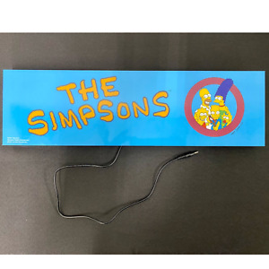 Arcade1Up The Simpsons Light Up Marquee Sign / Panel B