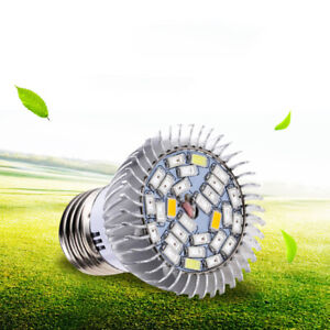 E27 28LED Full Spectrum Plant Grow Lights Growing Lamp Bulb indoor Flower hydro