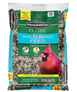 Pennington Classic Wild Bird Feed and Seed, 40 lb. Bag [TOP SALE 2023] Freeship