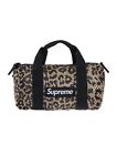 Supreme Mesh Mini Duffle Bag Leopard Print
