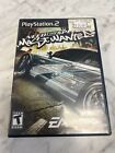 Need for Speed: Most Wanted NO DISC CASE BOX AND MANUAL ONLY PLAYSTATION 2 PS2