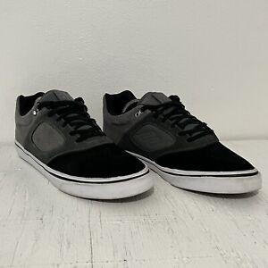 EMERICA Andrew Reynolds 3 G6 Vulc Skate Shoes Mens Size 11.5 Black Gray Suede